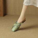 Handcrafted Luxury Leather Women’s Shoes - Timeless Elegance(Edsl2893)