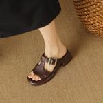 Luxury Leather Handmade Women’s Shoes: Artistry in Every Step(Edsl2912)