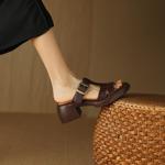Luxury Leather Handmade Women’s Shoes: Artistry in Every Step(Edsl2912)