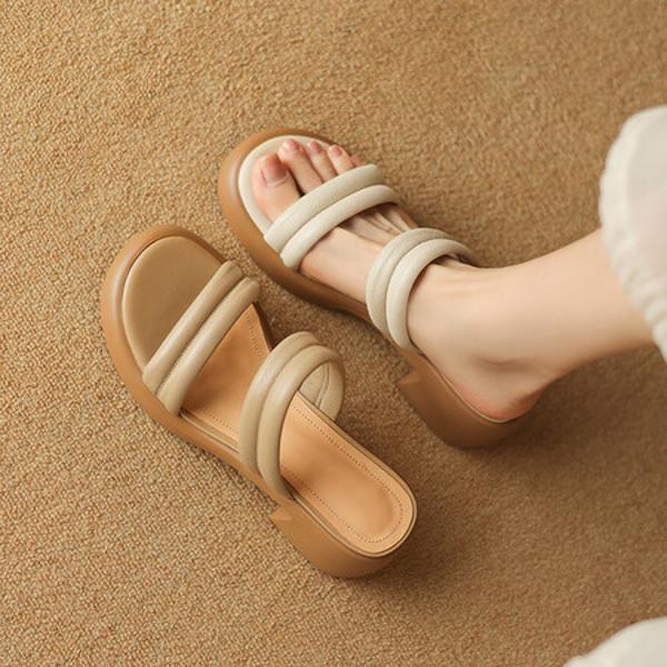 Elegant Handcrafted Leather Women's Shoes of Distinction(Edsl2910)