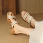 Elegant Handcrafted Leather Women's Shoes of Distinction(Edsl2910)