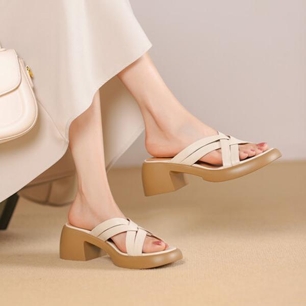 Exquisite Handcrafted Leather Women's Shoes: A Touch of Luxury and Elegance(Edsl2919)