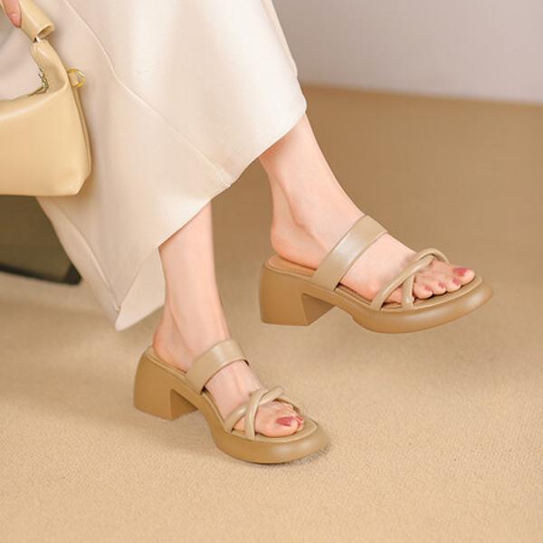 Handcrafted Leather Women's Shoes: Elegance Meets Luxury Quality(Edsl2917)