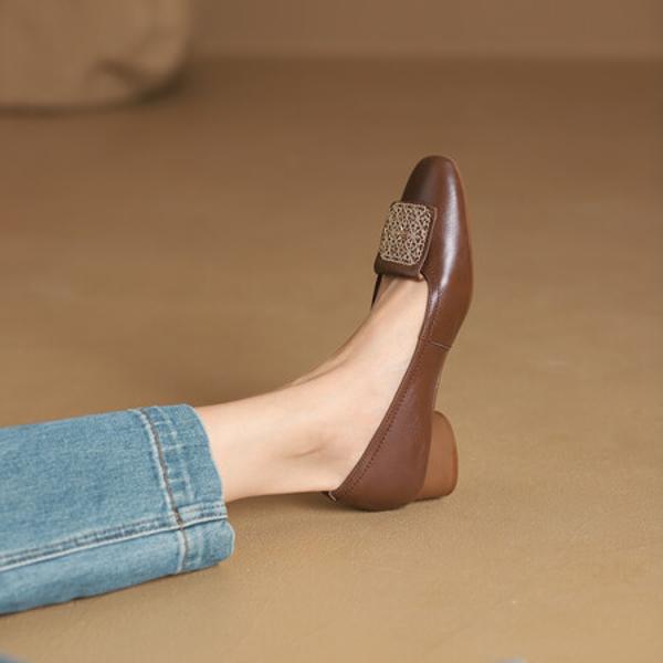 Handcrafted Leather Women’s Shoes: Luxurious Elegance & Quality Craftsmanship(Edsl2920)