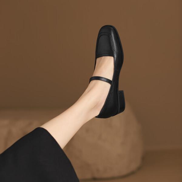 Handcrafted Genuine Leather Women's Shoes: Elegance Meets Luxury and Quality(Edsl2842)
