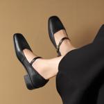 Handcrafted Genuine Leather Women's Shoes: Elegance Meets Luxury and Quality(Edsl2842)