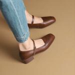 Handcrafted Genuine Leather Women's Shoes: Elegance Meets Luxury and Quality(Edsl2842)