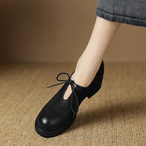 Elevate Your Elegance with Handcrafted Genuine Leather Women's Shoes(Edsl2933)