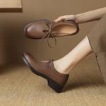 Elevate Your Elegance with Handcrafted Genuine Leather Women's Shoes(Edsl2933)