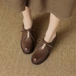 Elevate Your Elegance with Handcrafted Genuine Leather Women's Shoes(Edsl2933)