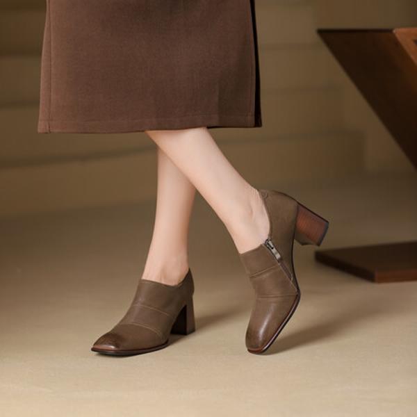 Luxury Handcrafted Leather Women's Shoes - Elegance Redefined(Edsl2929)