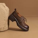 Exquisite Handmade Leather Women's Shoes - Luxury Craftsmanship(Edsl2962)