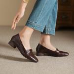 Elegantly Crafted Genuine Leather Handcrafted Women's Shoes(Edsl2991)