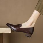 Exquisite Handcrafted Leather Women's Shoes: Luxurious Elegance Meets Artistry(Edsl2957)