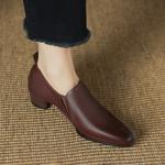 Exquisite Handmade Leather Women’s Shoes: Luxury Elegance(Edsl2955)