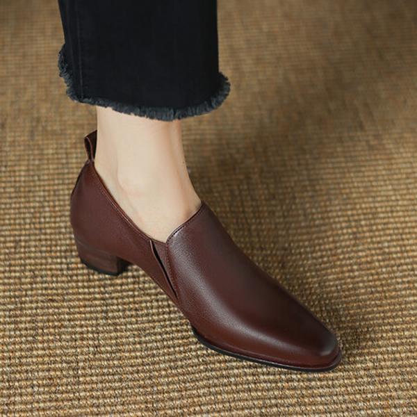 Exquisite Handmade Leather Women’s Shoes: Luxury Elegance(Edsl2955)