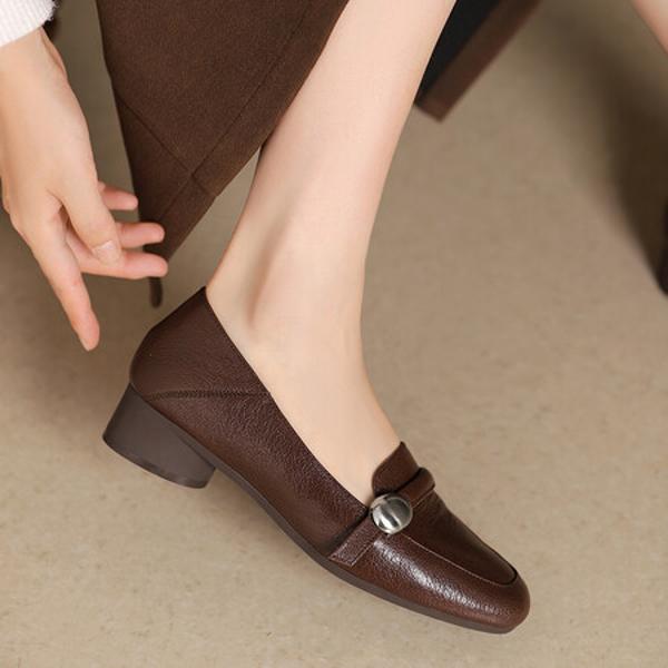 Handcrafted Luxury Leather Women's Shoes - Elegance Redefined(Edsl2995)