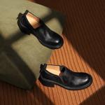 Timeless Elegance: Handcrafted Genuine Leather Women's Shoes of Luxe Quality(Edsl2972)