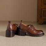 Handcrafted Luxurious Genuine Leather Women's Shoes for Elegance & Quality(Edsl2973)