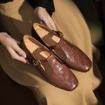 Handcrafted Genuine Leather Women’s Shoes: Luxurious Elegance(Edsl2982)