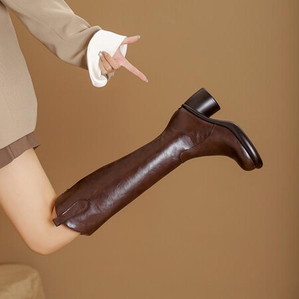 Handcrafted Luxury Leather Women's Shoes: Exquisite Quality and Elegance(Edsl3063)