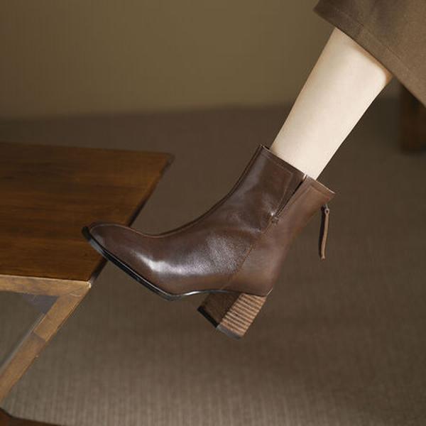 Exquisite Handmade Leather Women's Shoes for Sophistication(Edsl3078)