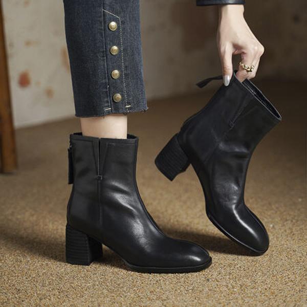 Exquisite Handmade Leather Women's Shoes for Sophistication(Edsl3078)