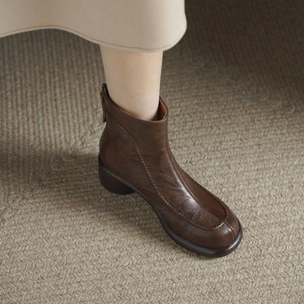 Exquisite Handmade Leather Women's Shoes: Crafted for Elegance and Luxury(Edsl3075)