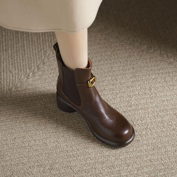 Exquisite Handcrafted Leather Women's Shoes(Edsl3073)