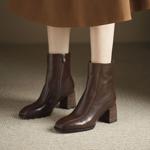 Handcrafted Luxury Leather Women's Shoes: Elegance in Every Stitch(Edsl3077)