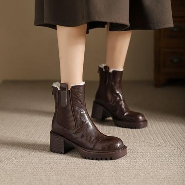 Elegant Handcrafted Leather Women's Shoes: Luxurious Quality and Artisanal Craftsmanship(Edsl3086)