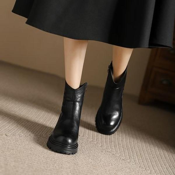 Handcrafted Luxury Leather Women's Shoes, Elegant Style(Edsl3082)