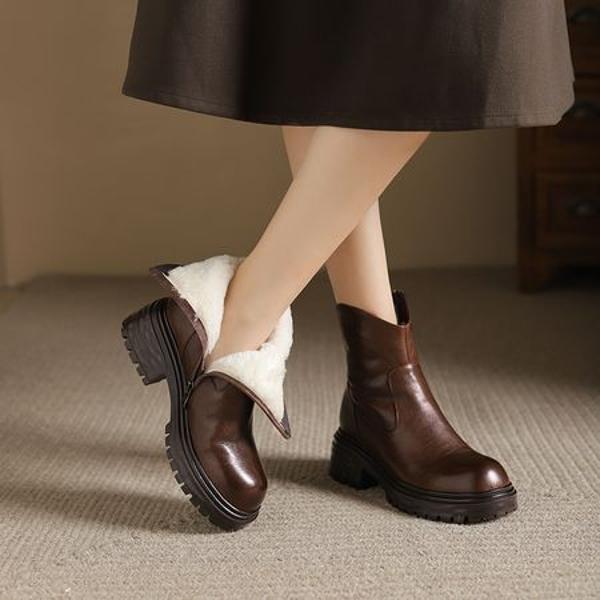 Handcrafted Luxury Leather Women's Shoes, Elegant Style(Edsl3082)