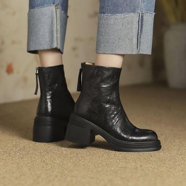 Handcrafted Leather Women's Shoes: Luxury and Elegance Redefined(Edsl3089)