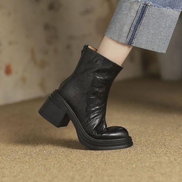 Handcrafted Leather Women's Shoes: Luxury and Elegance Redefined(Edsl3089)