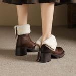 Elegantly Crafted Luxury Genuine Leather Women's Shoes, Handcrafted Perfection(Edsl3087)