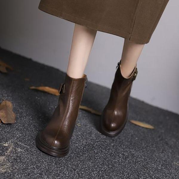 Handcrafted Luxury Leather Women's Shoes(Edsl3090)