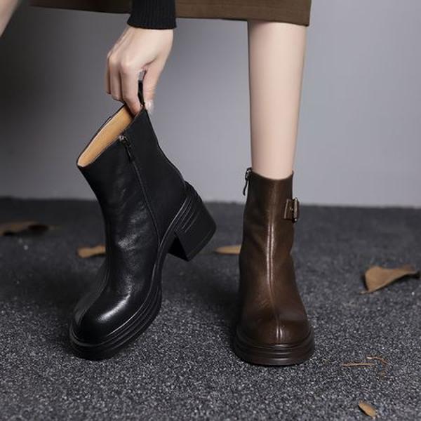 Handcrafted Luxury Leather Women's Shoes(Edsl3090)