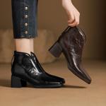 Handcrafted Luxury Leather Women's Shoes: Elegant Craftsmanship(Edsl2998)