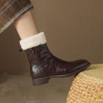 Handcrafted Luxury Genuine Leather Women's Shoes for Elegant Style(Edsl1月-67)