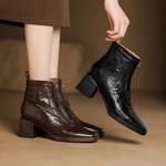 Handcrafted Luxury Leather Women's Shoes: Elegance in Every Step(Edsl2997)
