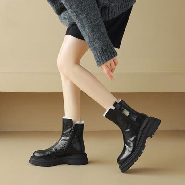 Handcrafted Luxury Leather Shoes for Elegant Women(Edsl1月-03)