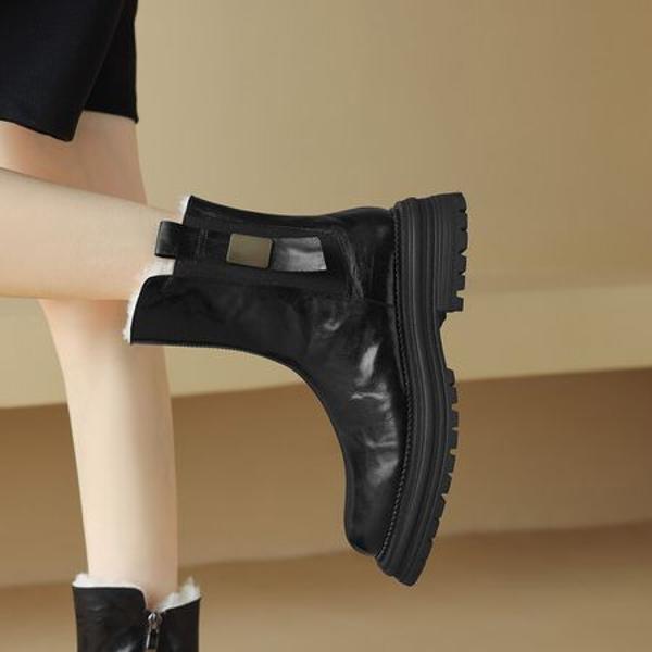 Handcrafted Luxury Leather Shoes for Elegant Women(Edsl1月-03)