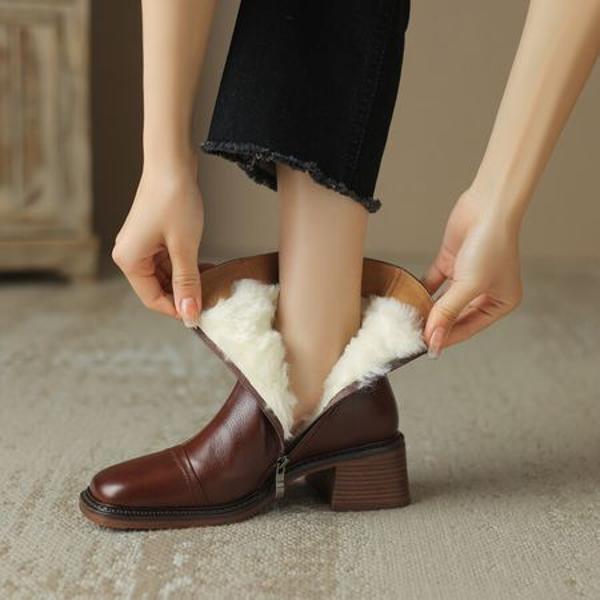 Luxury Handcrafted Genuine Leather Women's Shoes(Edsl1月-19)