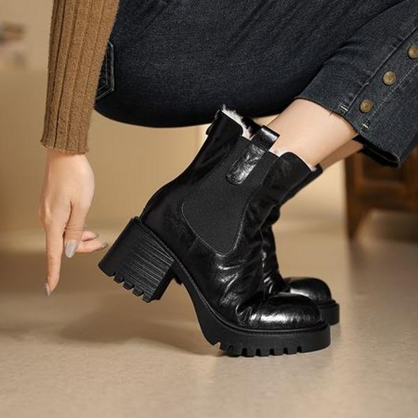 Elegant Handcrafted Leather Women's Shoes: Luxurious Quality and Artisanal Craftsmanship(Edsl3086)