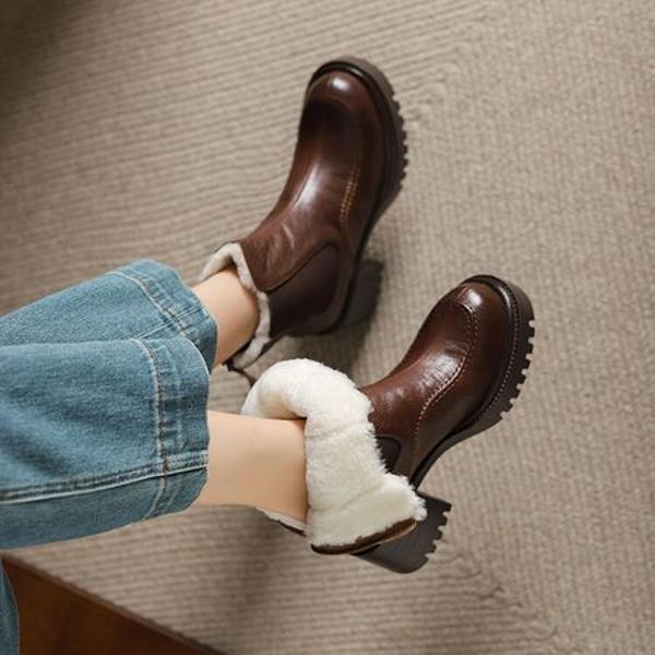 Handcrafted Luxury Leather Women's Shoes: Exquisite Craftsmanship & Timeless Elegance(Edsl1月-85)