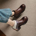 Handcrafted Luxury Leather Women’s Shoes: Elegance Redefined(Edsl1月-83)