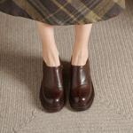 Handcrafted Genuine Leather Women's Shoes: Luxurious Elegance & Quality(Edsl3101)