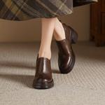 Handcrafted Leather Women's Shoes: Elegant Luxury, Exquisite Craftsmanship(Edsl3113)