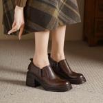 Handcrafted Leather Women's Shoes: Elegant Luxury, Exquisite Craftsmanship(Edsl3113)